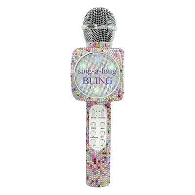 Sing Along Pro Karaoke Mic Bling Confetti