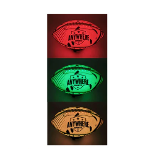 Pro Glow Light-Up Football - Orange 