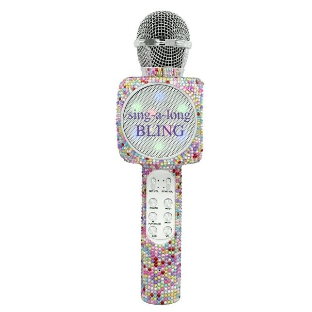Sing Along Bling Karaoke Microphone Confetti