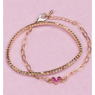 Boutique Chic Linked with Love Bracelets 