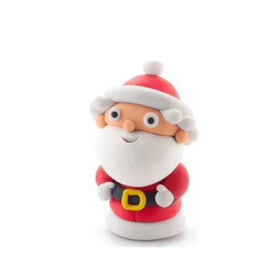Hey Clay Holiday Singles Santa