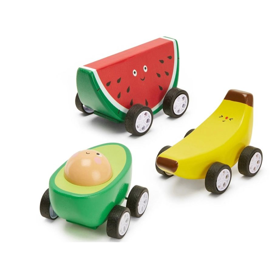 Fruit-Fun Pullback Cars