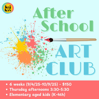 After School Art Club - 2025 (Session 3 - Fall) 