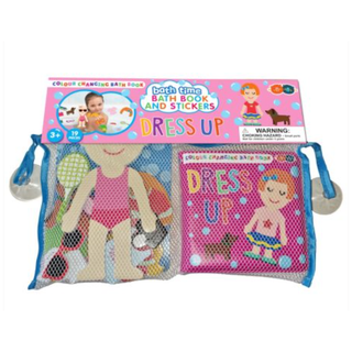 Coloring Changing Bath Book & Stickers 