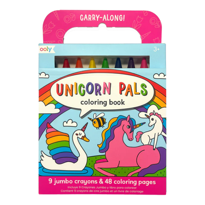 Carry Along Coloring Book Set Unicorn