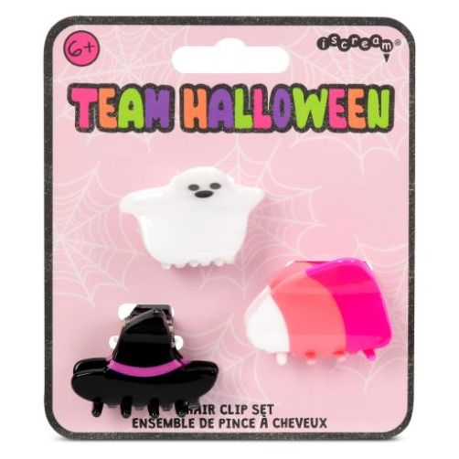 Team Halloween Hair Clip