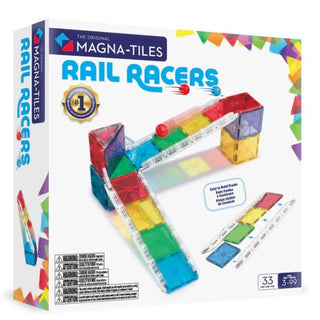 Magna-Tiles Rail Racers 33 Piece Set 