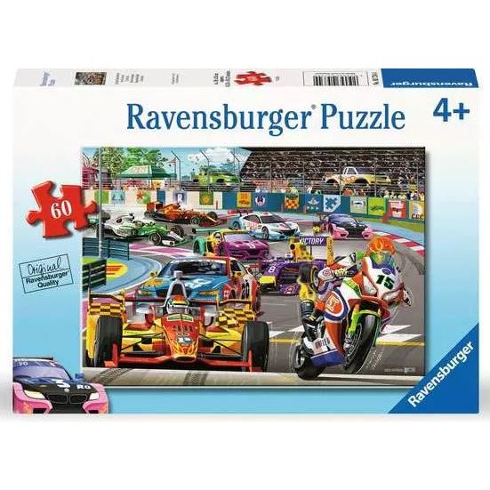 Racetrack Rally - 60 pc Puzzle