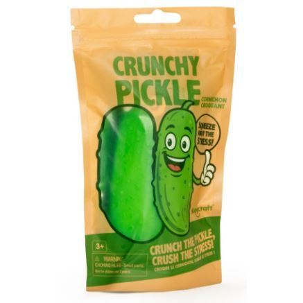 Crunchy Pickle Squishy Toy