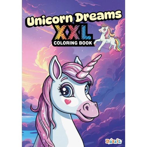 Unicorn Dreams XXL Coloring Book
