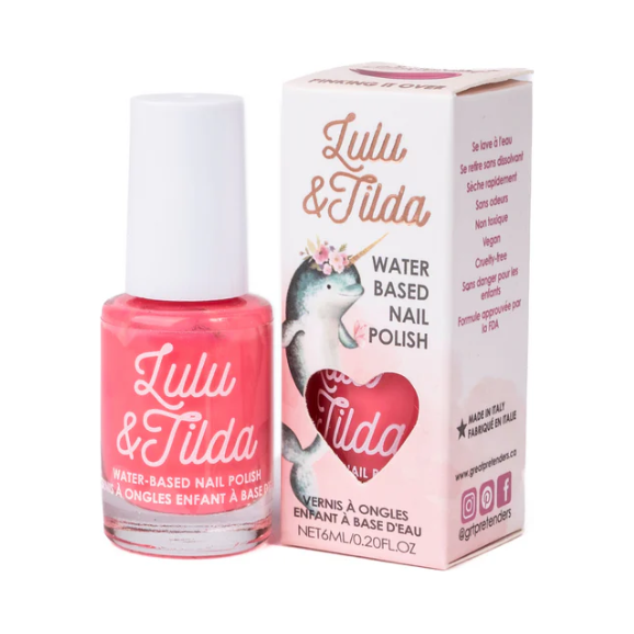 Lula and Tilda Waterbased Nail Polish Cover