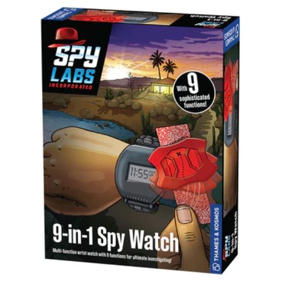 Spy Labs: 9-in-1 Spy Watch