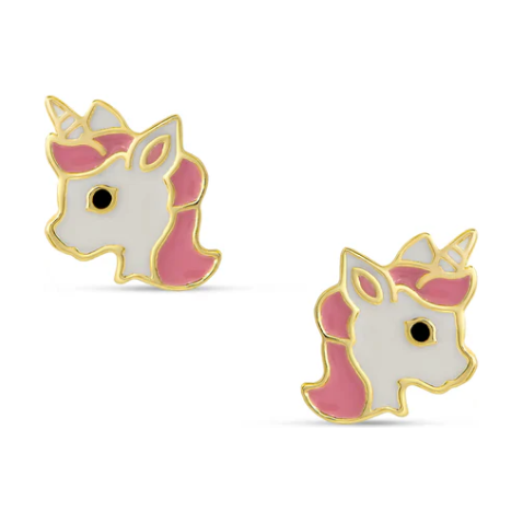 Unicorn Stud Earrings