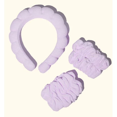 Headband & Wristband Lavender