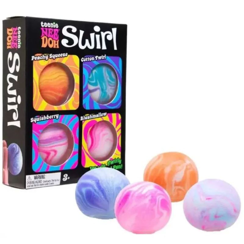 Teenie Nee Doh Swirl Multi-Pack