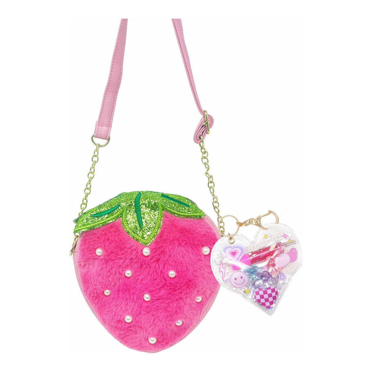 Sweet Heart Crossbody - Strawberry