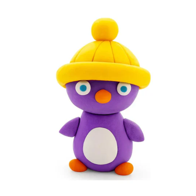 Hey Clay Holiday Singles Penguin