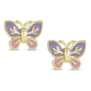 Butterfly Stud Earrings 