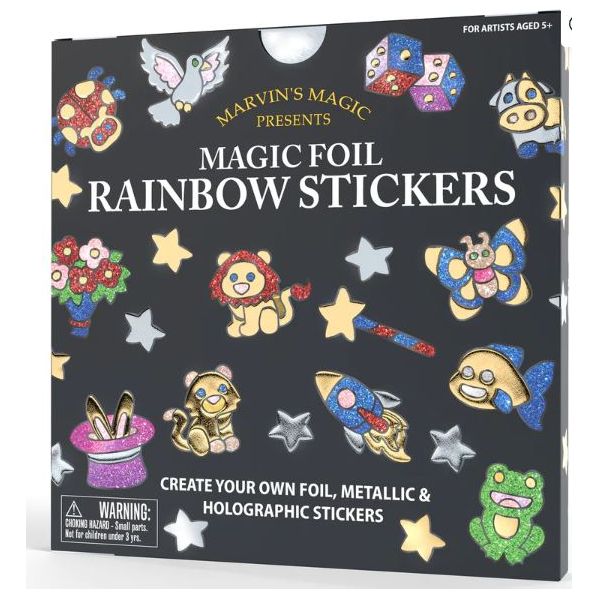 Magic Rainbow Foil Stickers