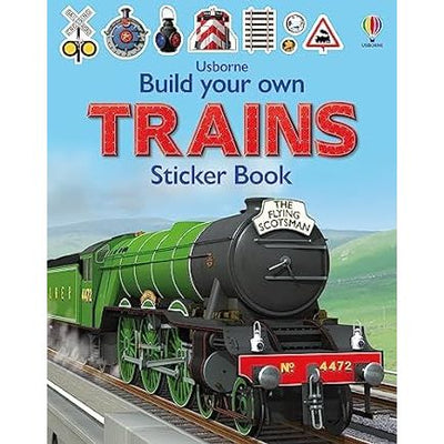 Build Your Own, Big Sticker Book Trains