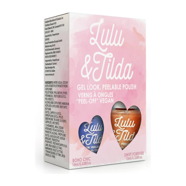 Lulu & Tilda, Gel Look Peelable Polish Cover