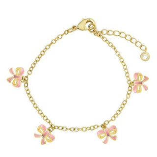 Bow Charm Bracelet 