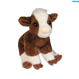 Softie Bessie Brown Cow 