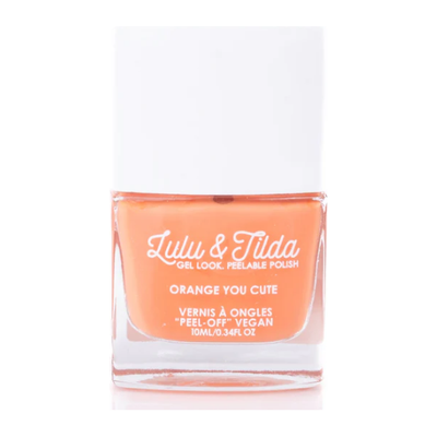 Lulu & Tilda, Gel Look Peelable Polish Orange You Cute