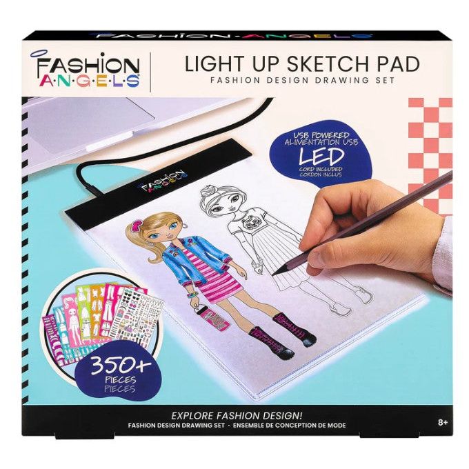 Light Up Fashion Sketch Pad