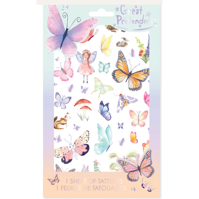 Great Pretenders Temporary Tattoos Butterfly