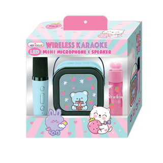 LED Wireless Karaoke Mini Microphone & Speaker Critters 