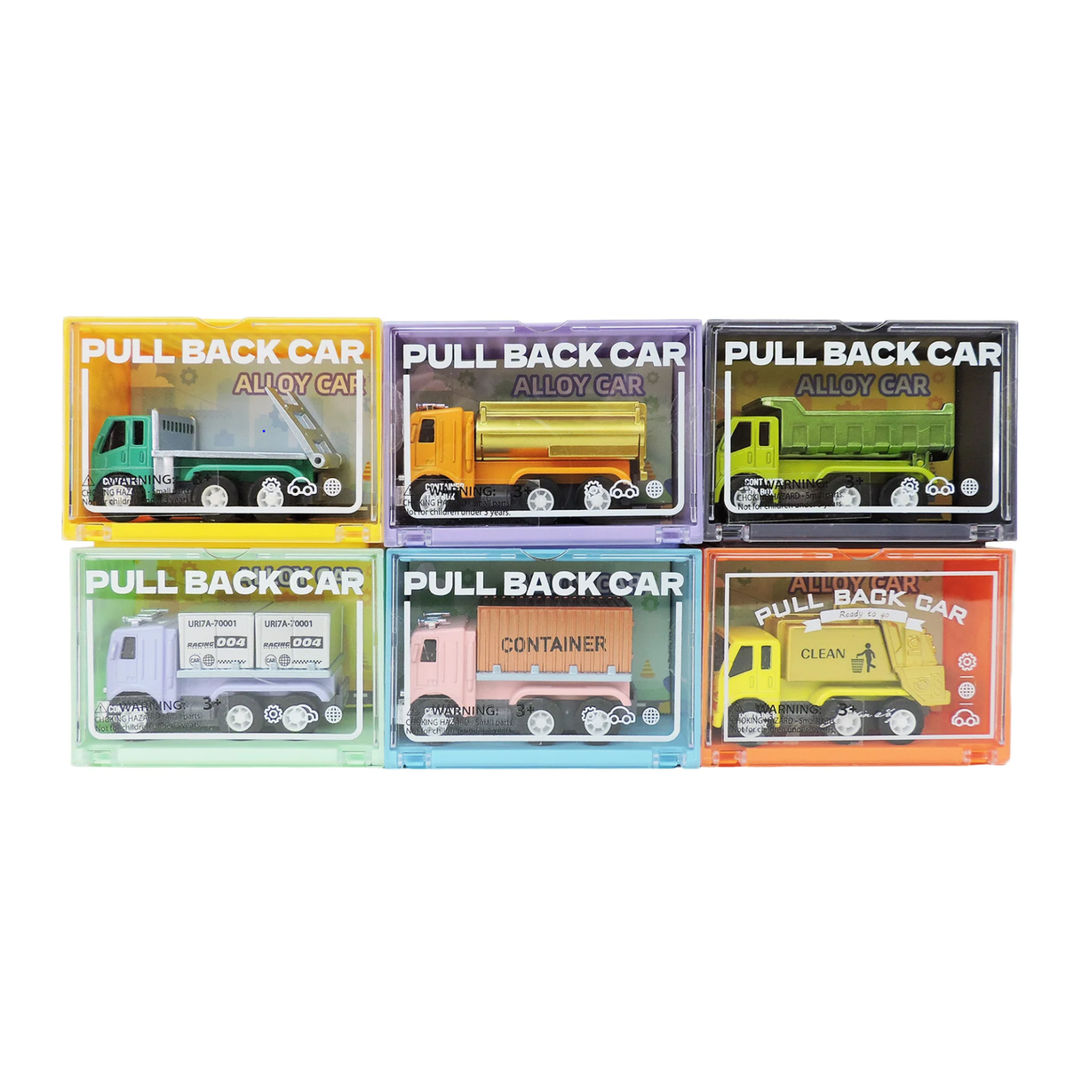 Alloy Alley Die Cast Pullback Metallic Truck