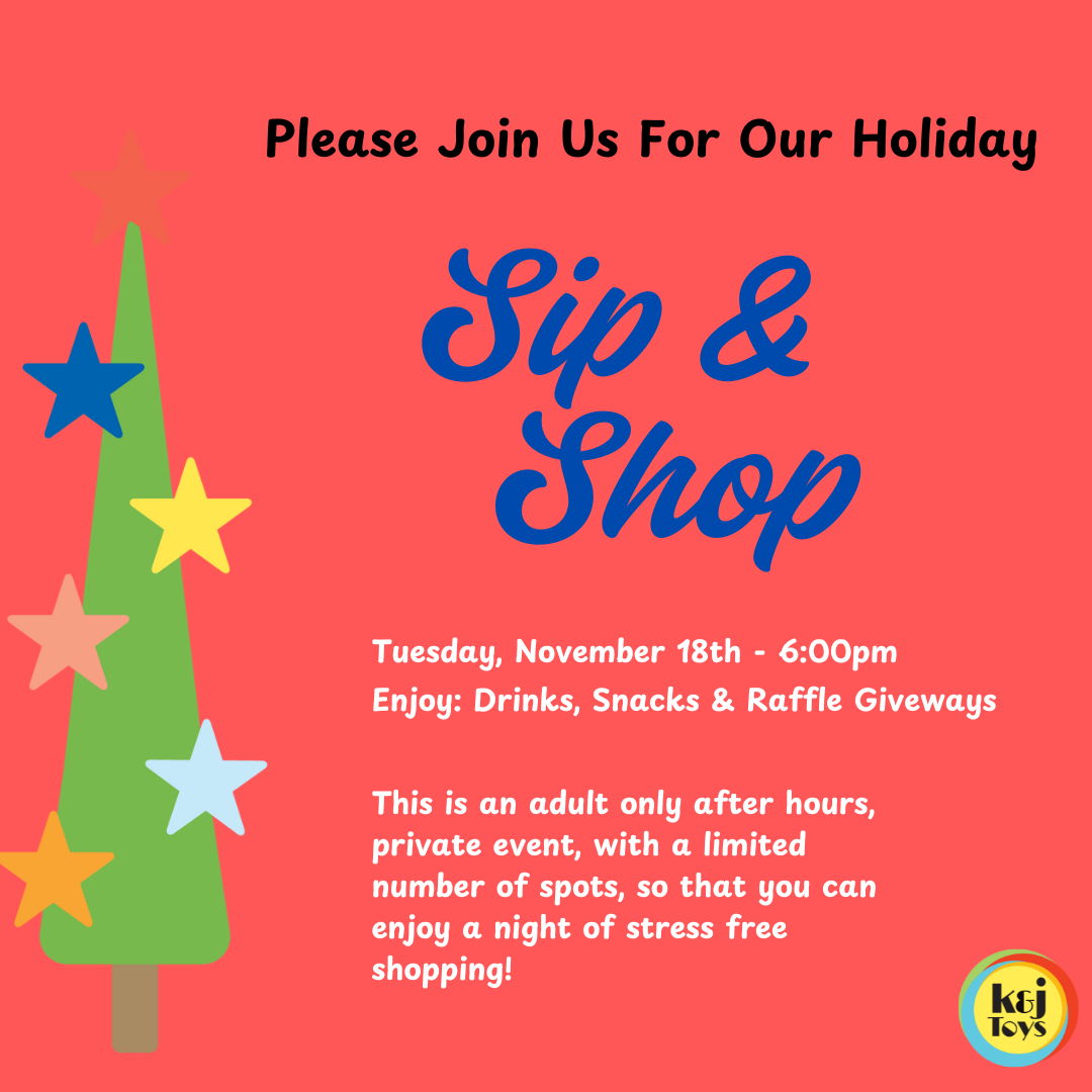 Sip & Shop - Tuesday November 18th 6:00pm