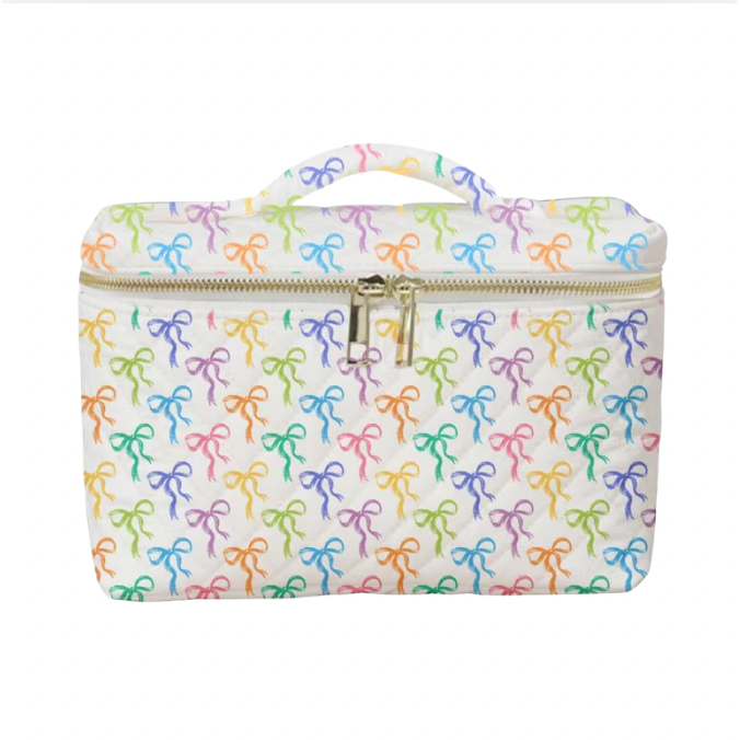 Vivid Bow Vanity Bag