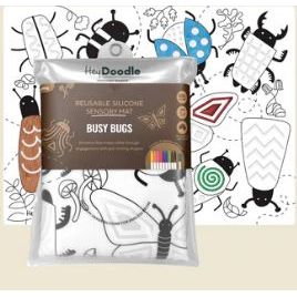 Sensory Coloring & Doodle Mat Cover