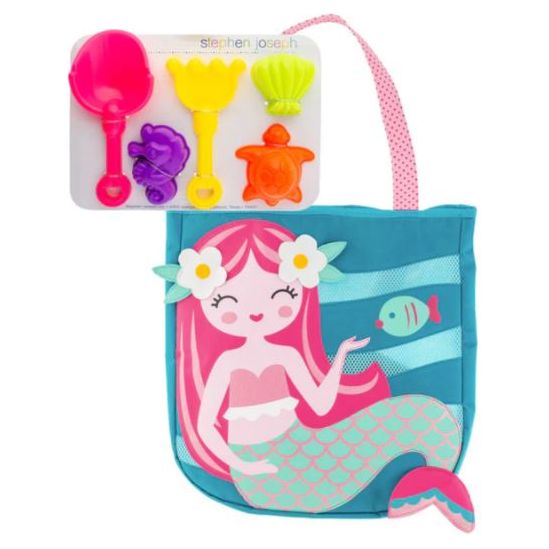 Beach Tote w/ Sand Play Set Cover