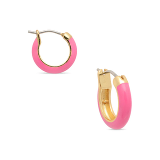 Hoop Earrings - Pink