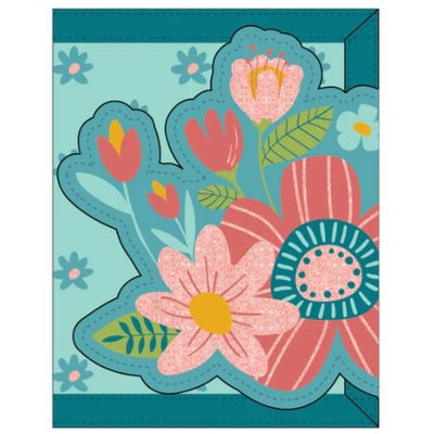 Wallet Turquoise Floral