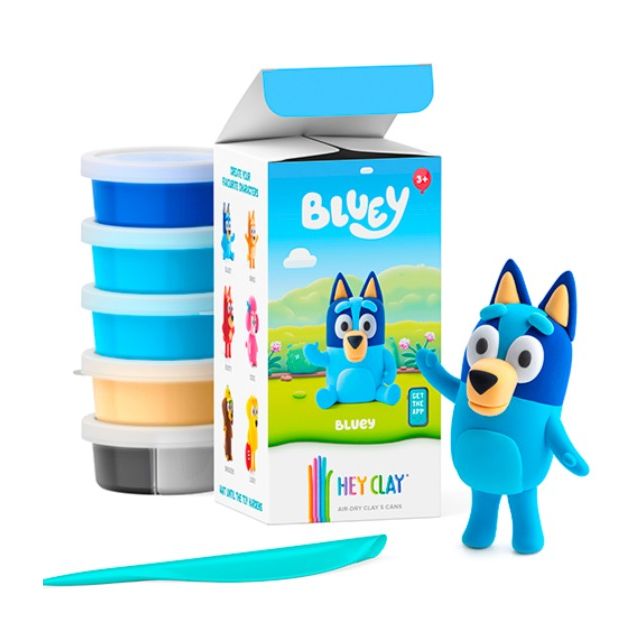 Hey Clay Claymates Bluey Cover