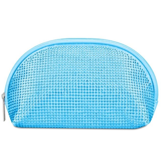 Rhinestone Cosmetic Bag - Oval Cover