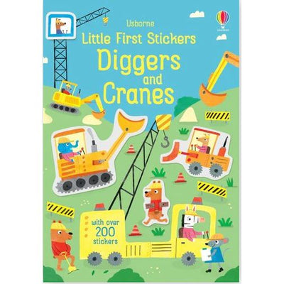 Little First Stickers Diggers & Cranes