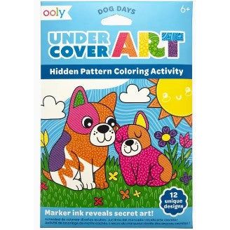 Undercover Art Hidden Patterns Coloring Activity Dog Days