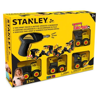 Red Toolbox Stanley Jr. Take Apart DOT Truck Set