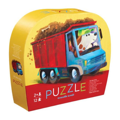 12 Piece Mini Puzzle Go Big Dog