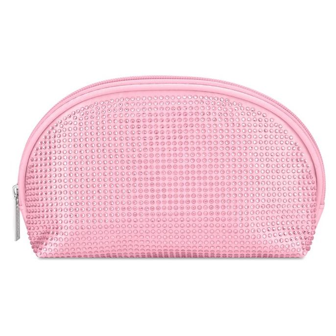 Rhinestone Cosmetic Bag - Oval Cover