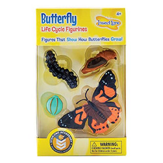 Butterfly Life Cycle figurines 4 Pc set 