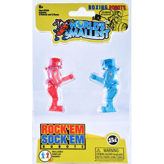 World's Smallest Rock 'Em Sock 'Em Robots 
