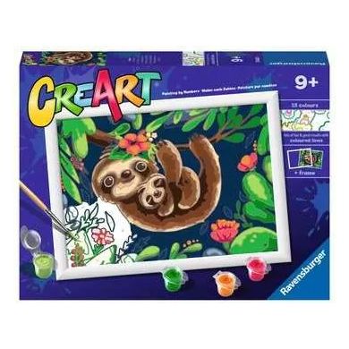 CreArt Painting 7x10 Sweet Sloths