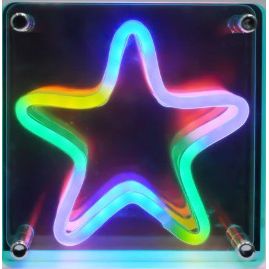 Neon Art Wall / Desk Cover