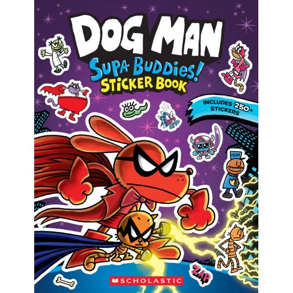 Dog Man: Supa Buddies Sticker Book